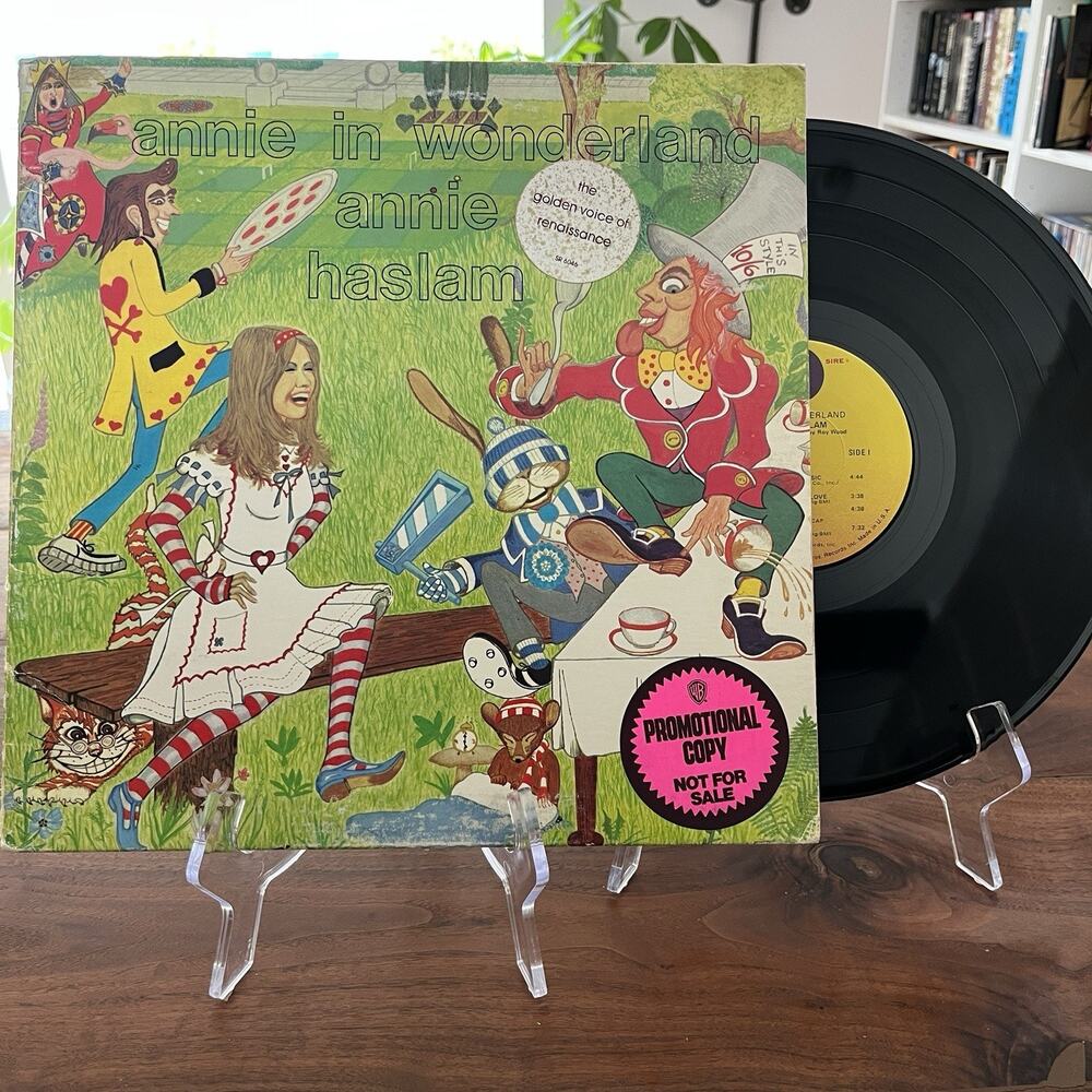 Annie Haslam Annie In Wonderland Vinyl LP 1977 Gatefold Sire SR 6046 Promo